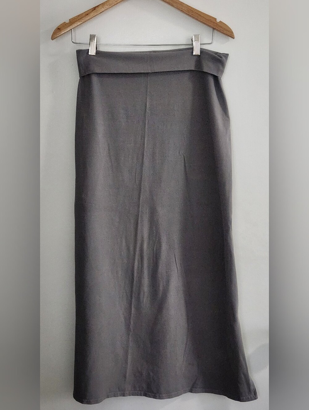 patagonia organic cotton Maxi Skirt Size Med Gray